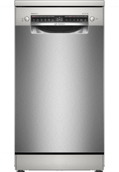 Series 4, free-standing dishwasher, 45 cm, Brushed steel anti-fingerprint, SPS4HMI13E