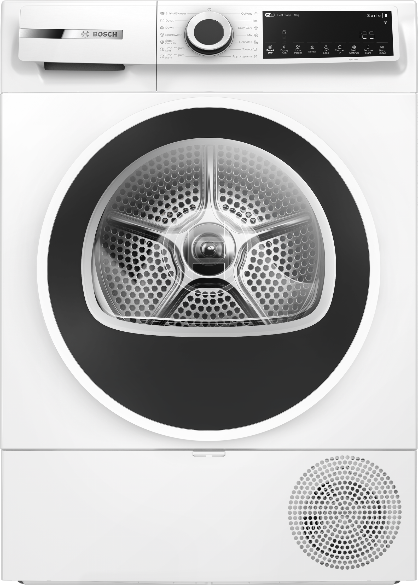 Serija 6, Mašina za sušenje veša sa toplotnom pumpom, 9 kg, WQJ24200BY