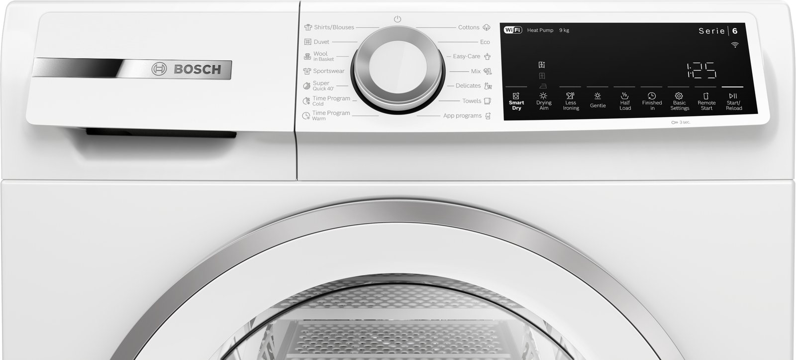 Serija 6, Mašina za sušenje veša sa toplotnom pumpom, 9 kg, WQJ24292BY
