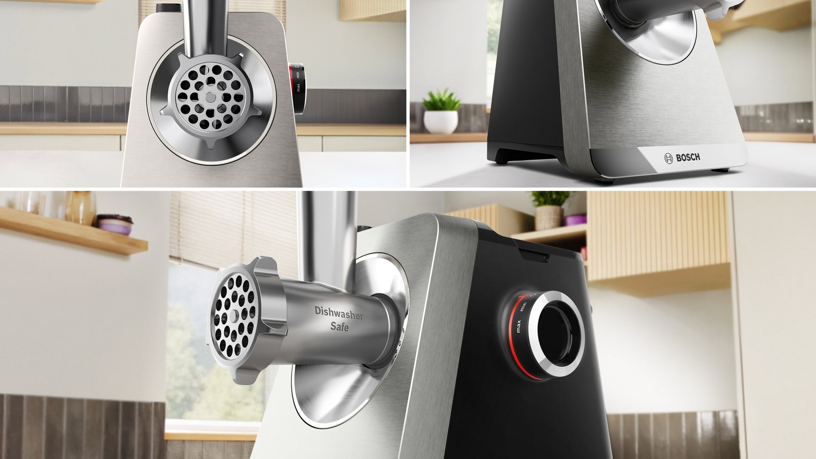 Serija 8, Mašina za mlevenje mesa, MultiPower, 2500 W, Nerđajući čelik, MFWS835M