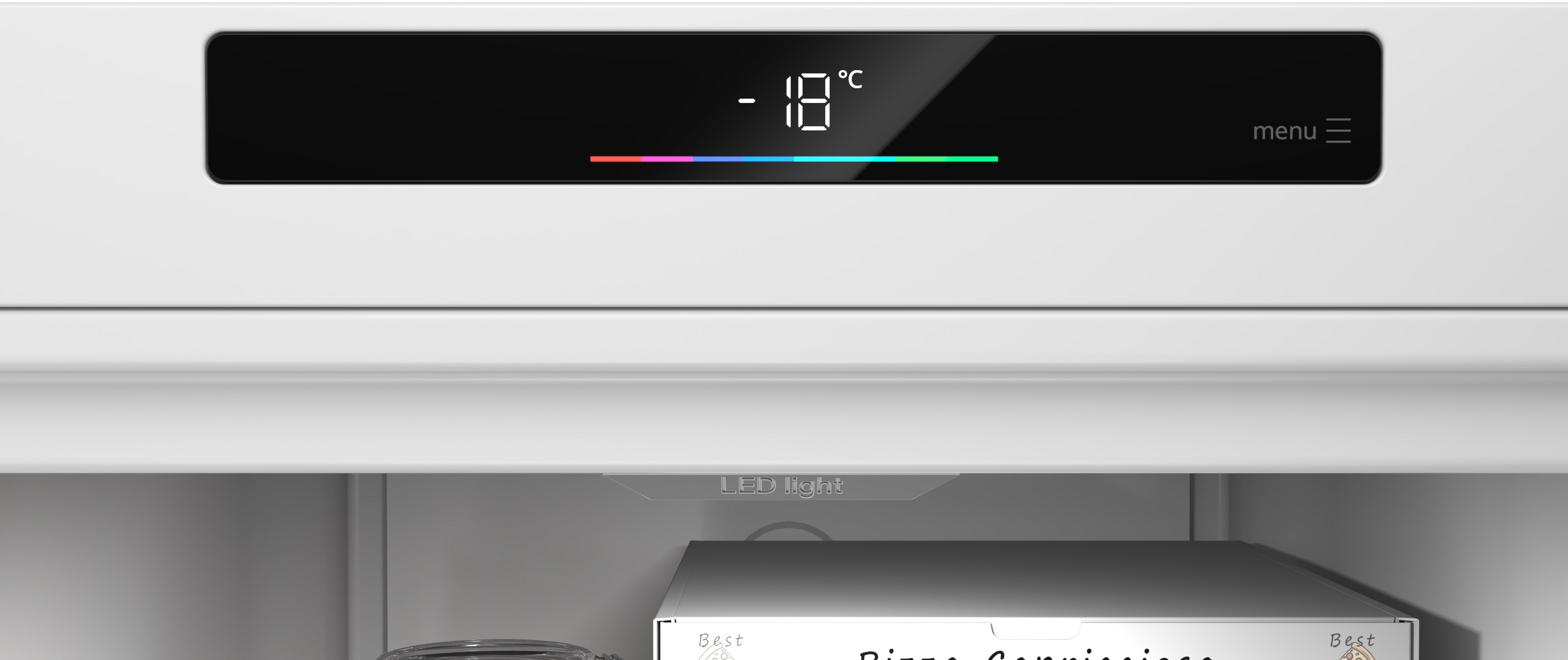 Series 4, free-standing freezer, 186.2 x 59.5 cm, Grey, GSN36VCCG