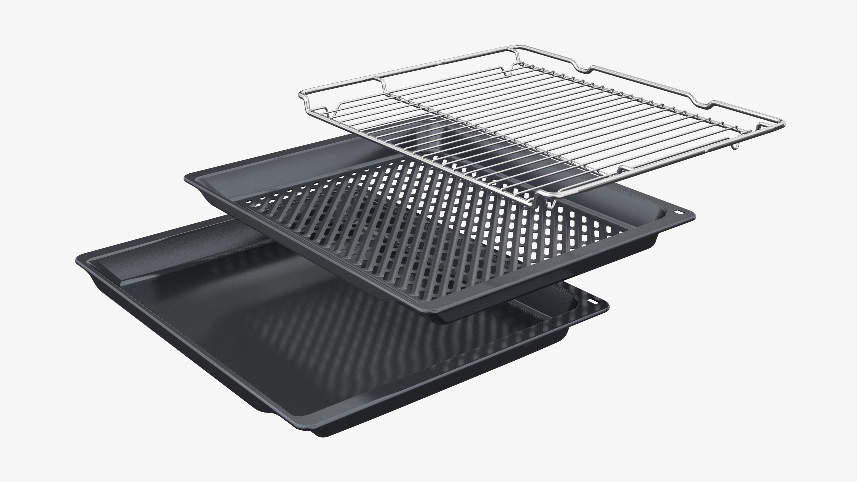Series 4, Built-in oven, 60 x 60 cm, Matt Black, HBA572BM3