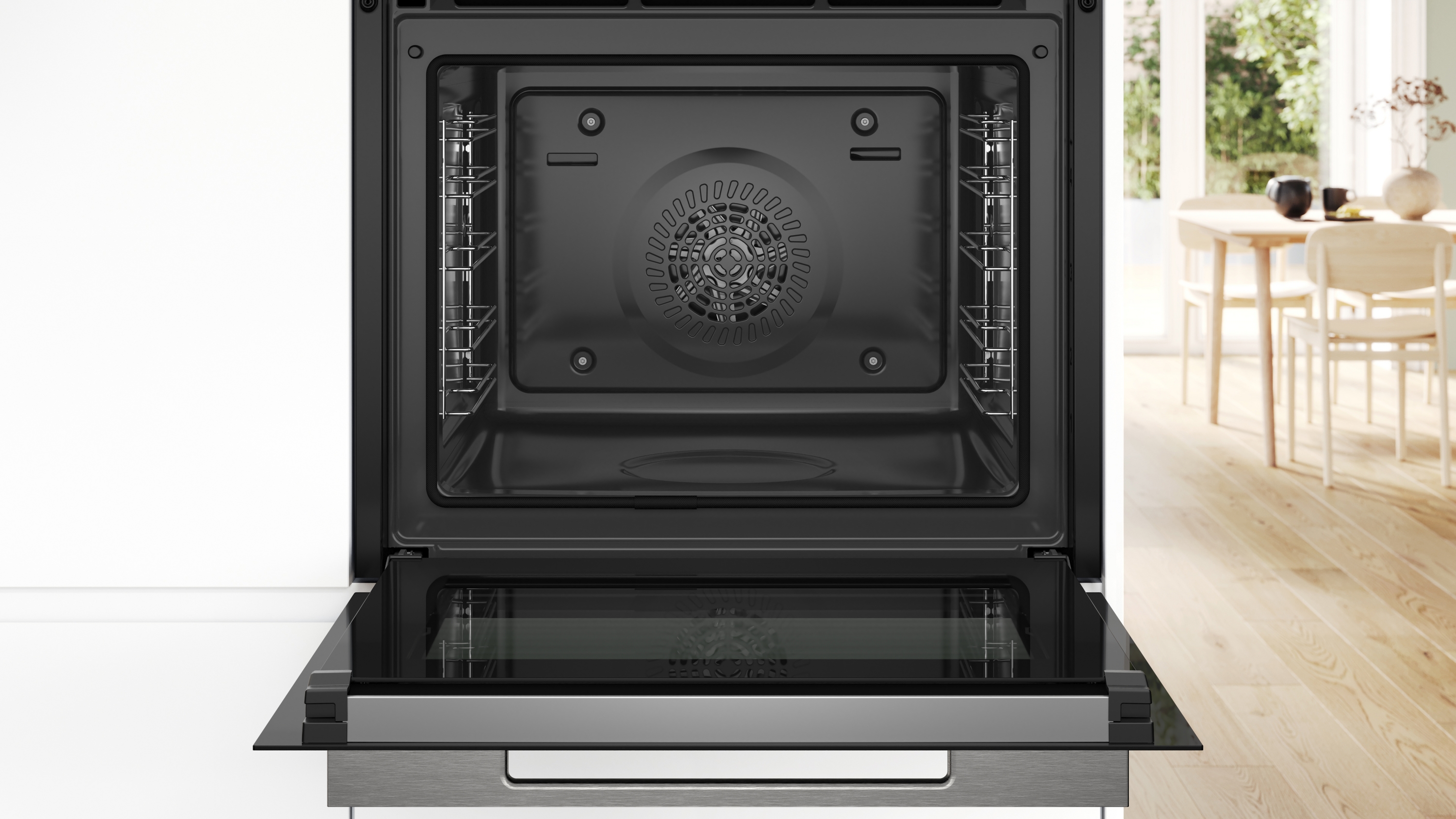 Series 8, Built-in oven, 60 x 60 cm, Black, HBG7742B1