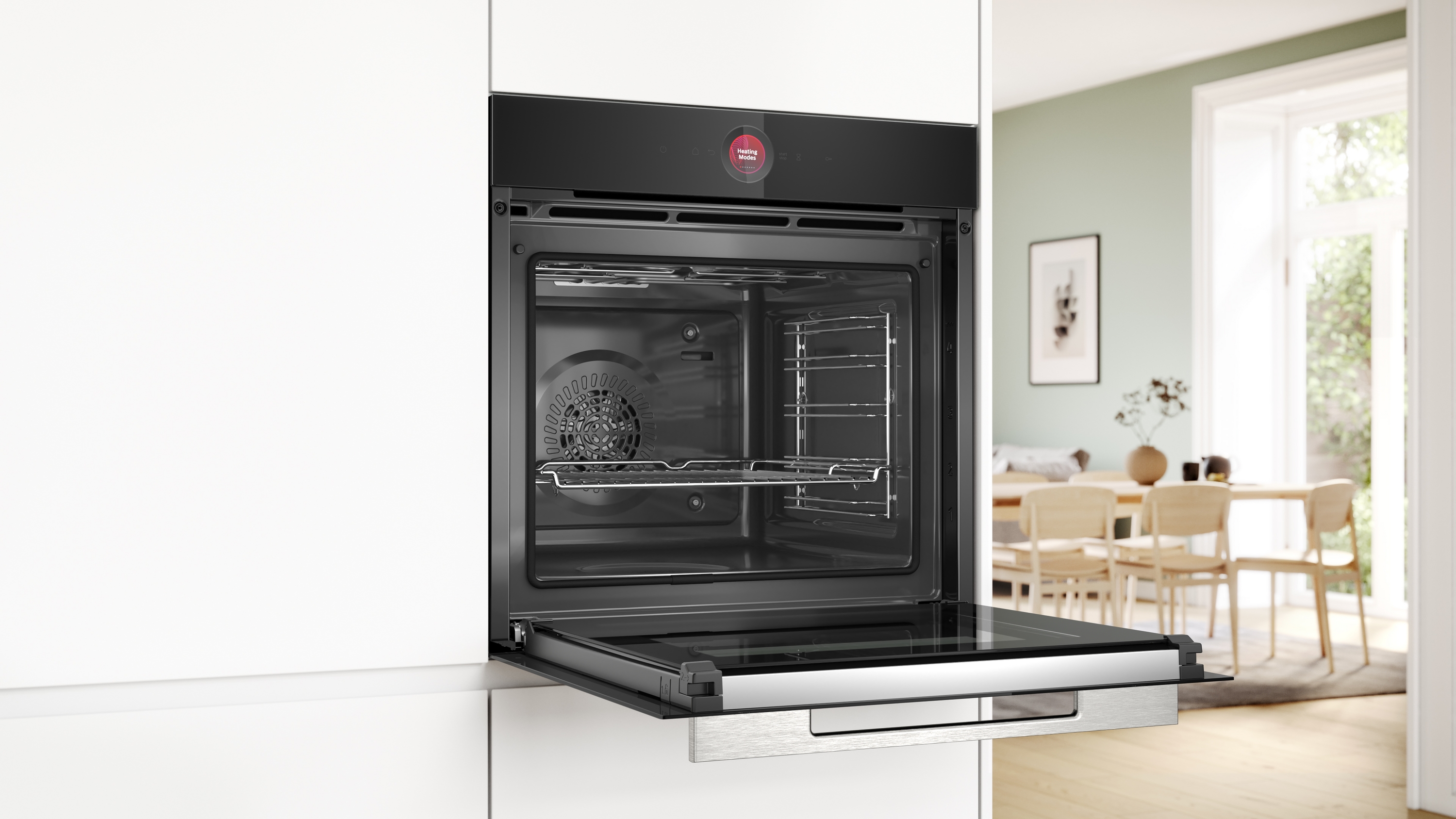 Series 8, Built-in oven, 60 x 60 cm, Black, HBG7742B1