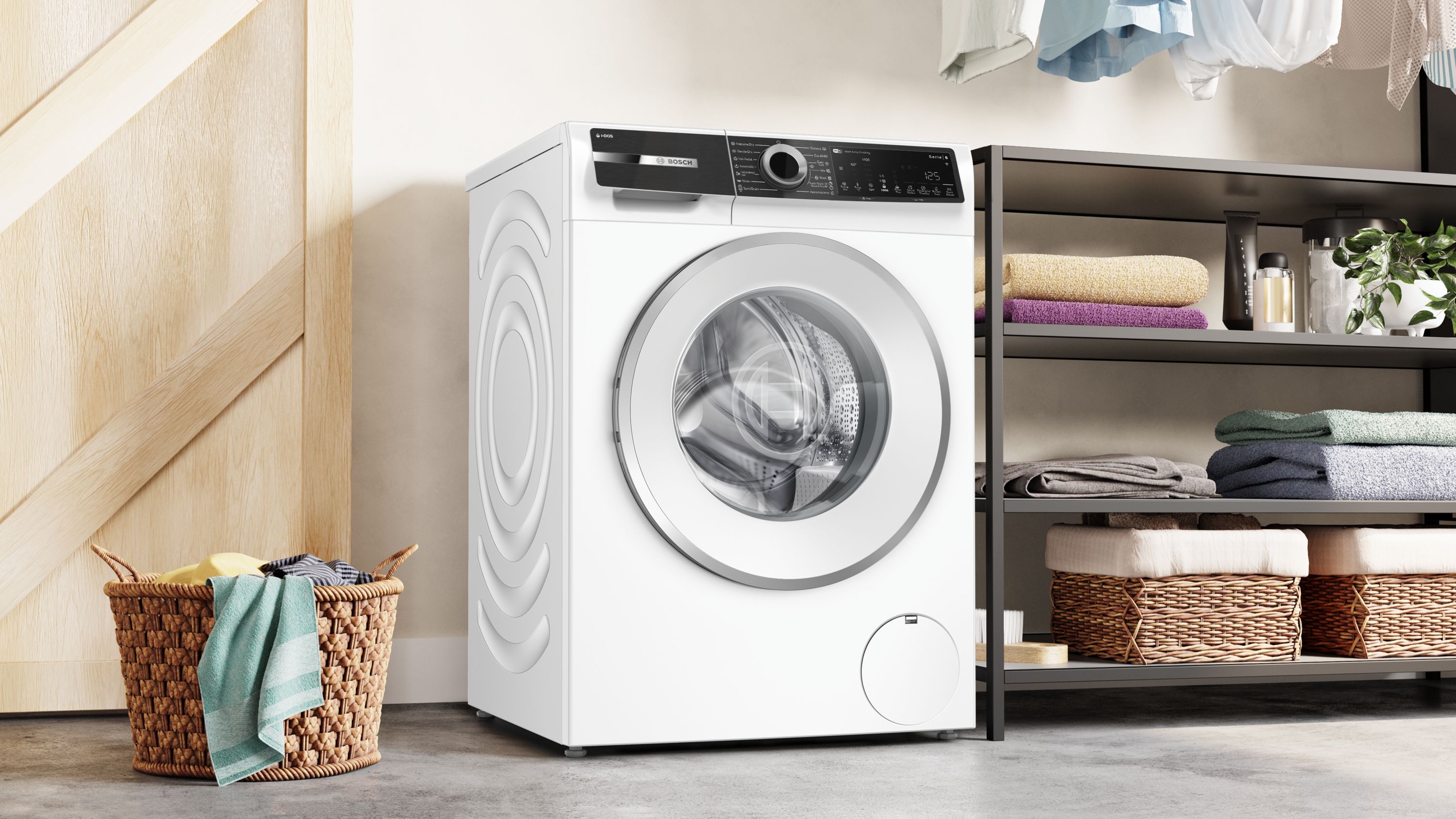 Series 6, washer-dryer, 10.5/6 kg, 1400 rpm, WNG254A7BY