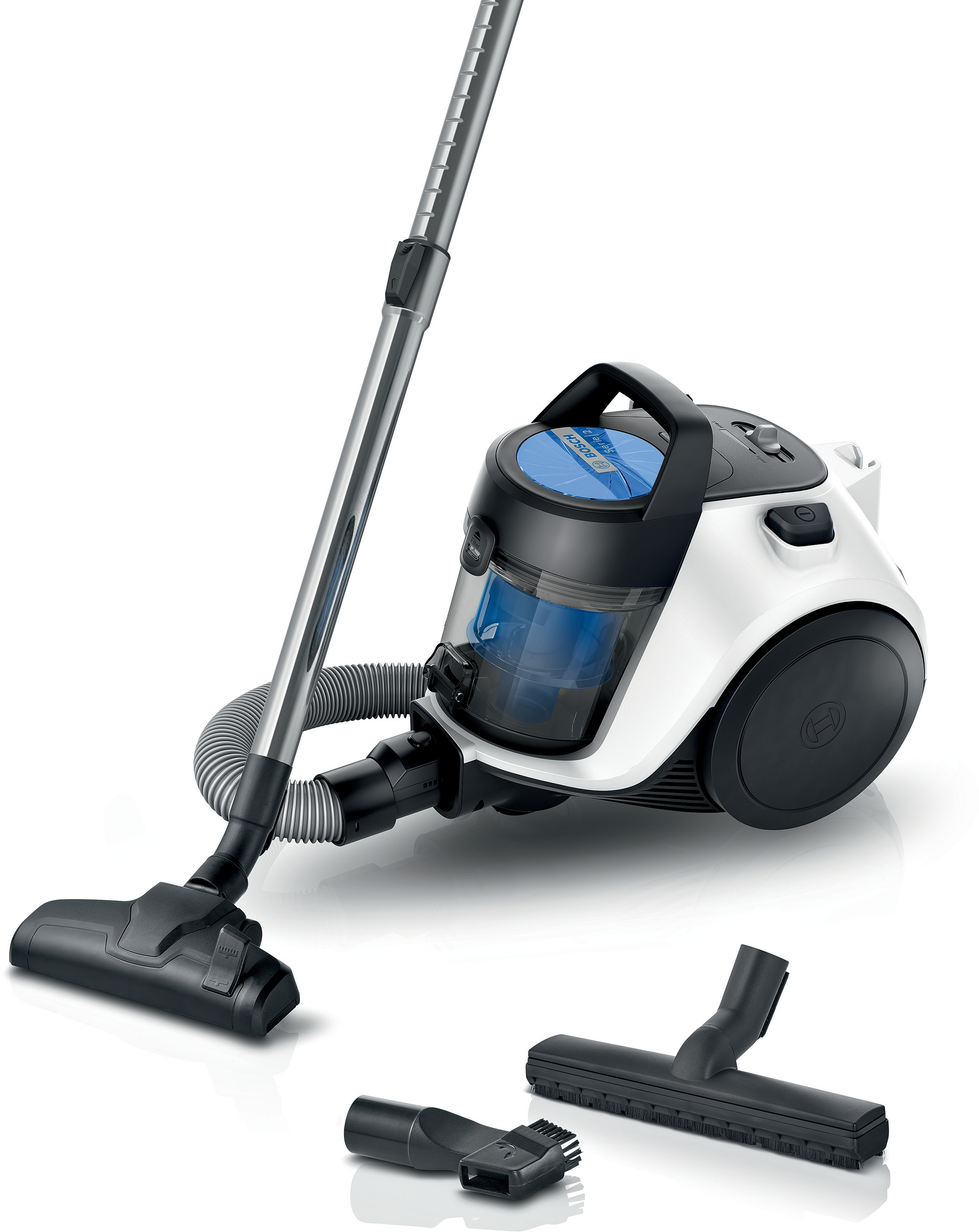 Series 2, Bagless vacuum cleaner, White, BGS05WH2H