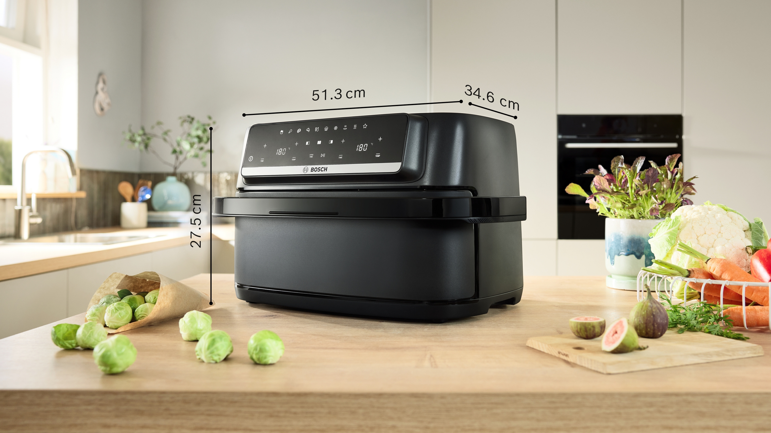 Serija 4, Double Flex Drawer Air Fryer, Crna, MAFD490B1